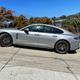 A silver 2022 Porsche Panamera 4 E-Hybrid Platinum Edition